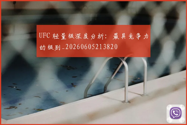 UFC 轻量级深度分析:最具竞争力的级别_20260605213820